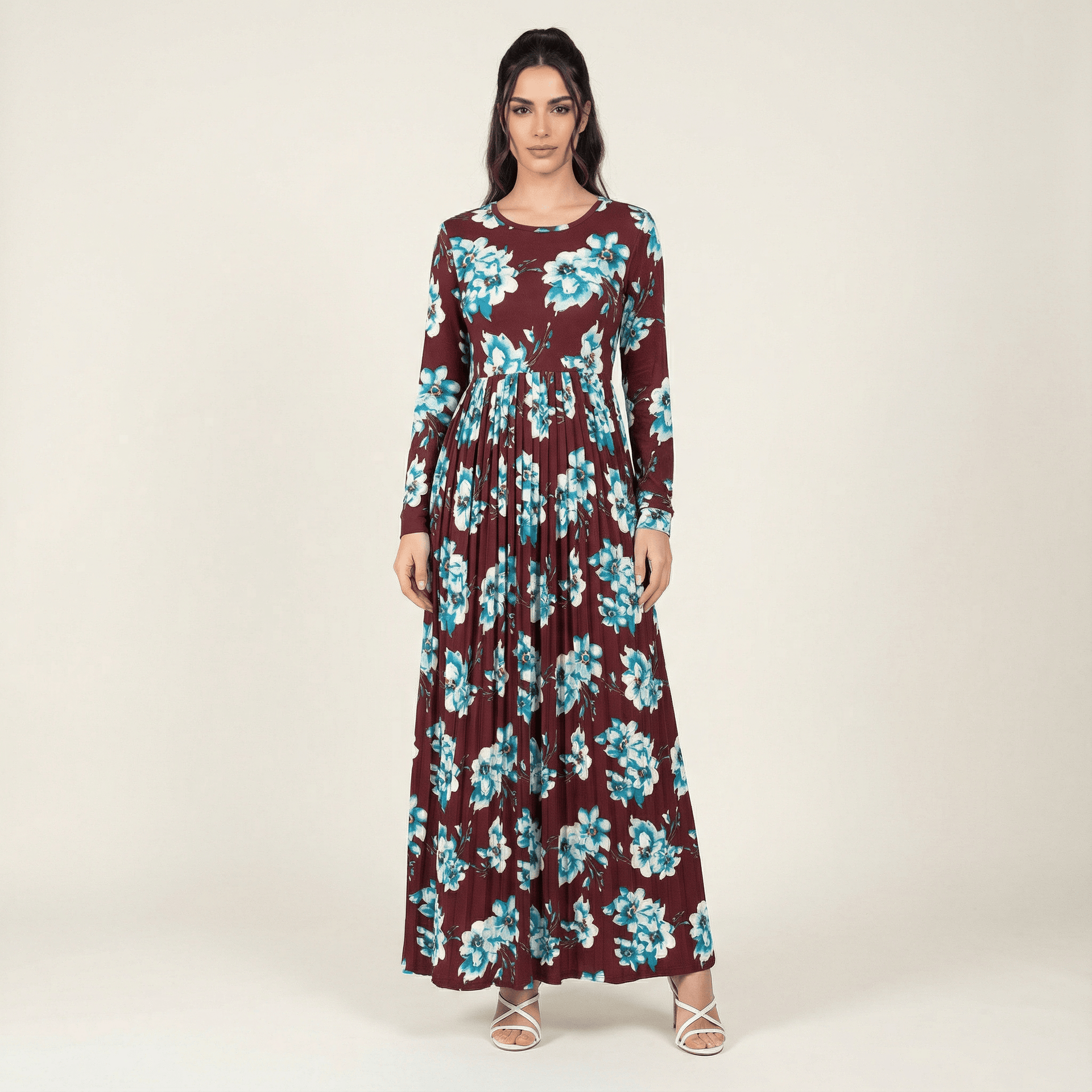 The Pleasant Pleated Maxi Dress | Dress | Kabayare