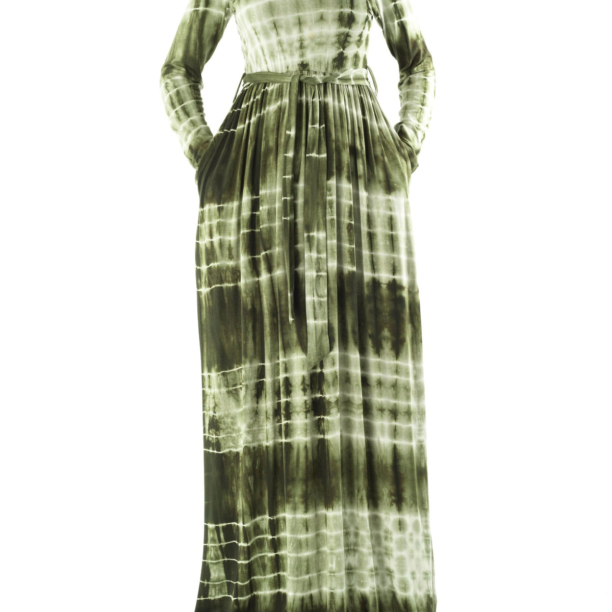 casual tie dye maxi dress Tie dye V Neck Maxi Dress Green- Casual Loose fit Resort Dress - Bohemian  Beach Maxi Dress Tie Dye
