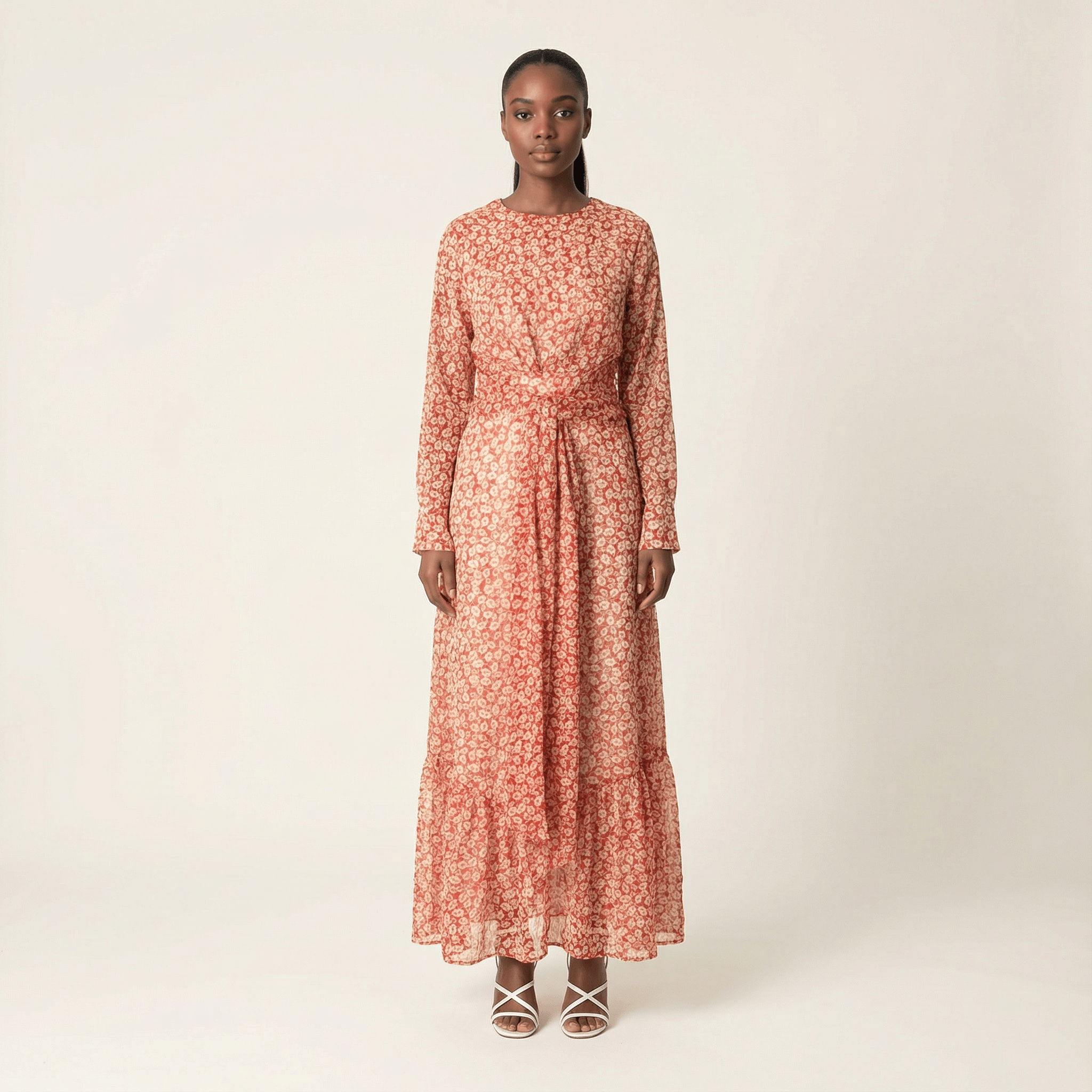 Total Perfection Floral Print maxi dress Kabayare