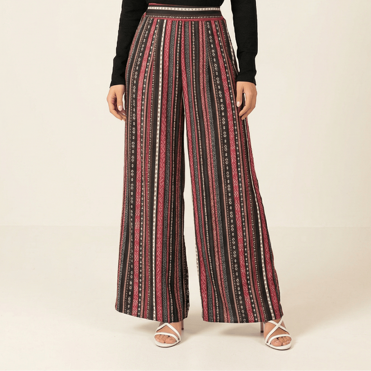 Tribal Print palazzo pants Kabayare