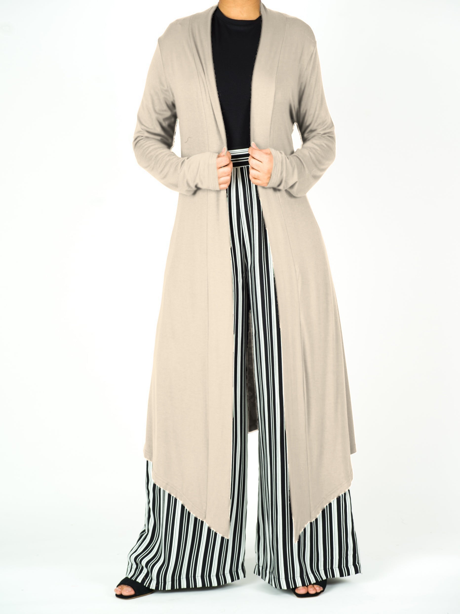Vanilla Super Soft Amira Jersey Cardigan Kabayare