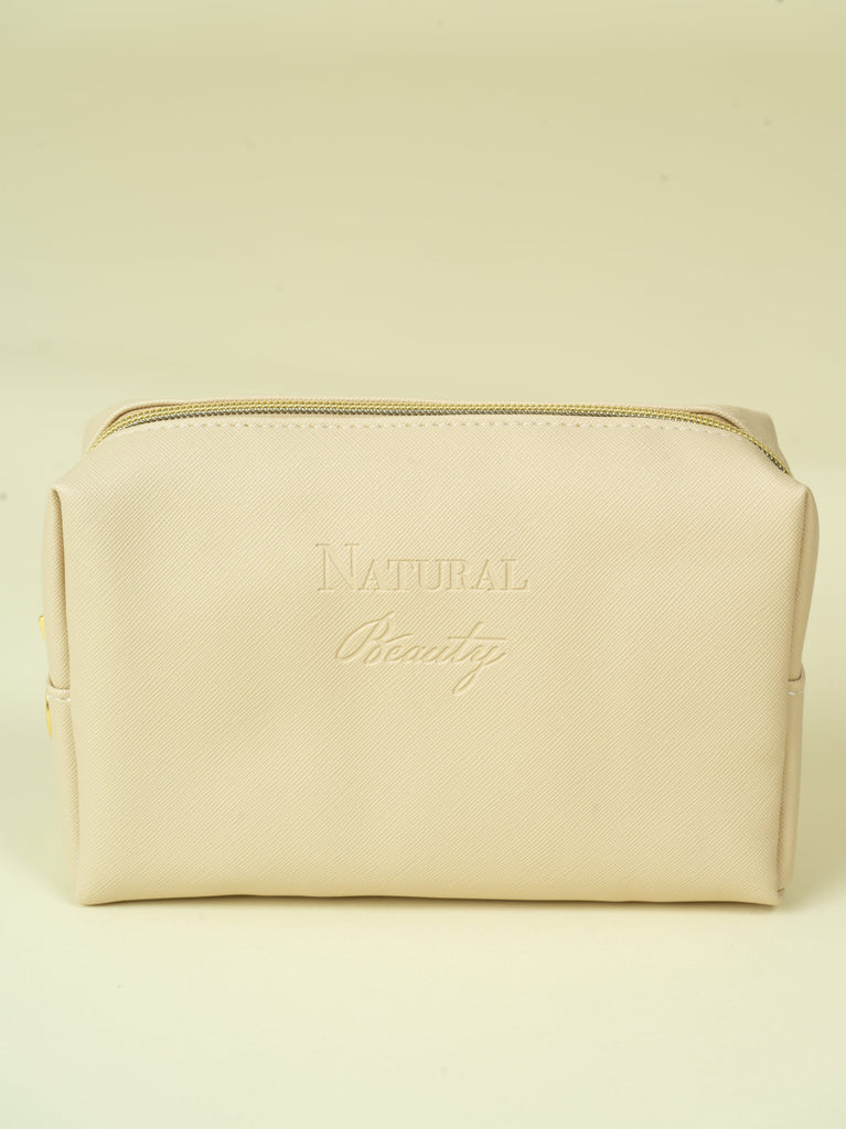 Vegan PU Leather Cosmetic mini travel Bag Monsun Beauty
