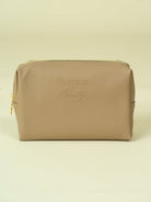 Vegan PU Leather Cosmetic mini travel Bag Monsun Beauty