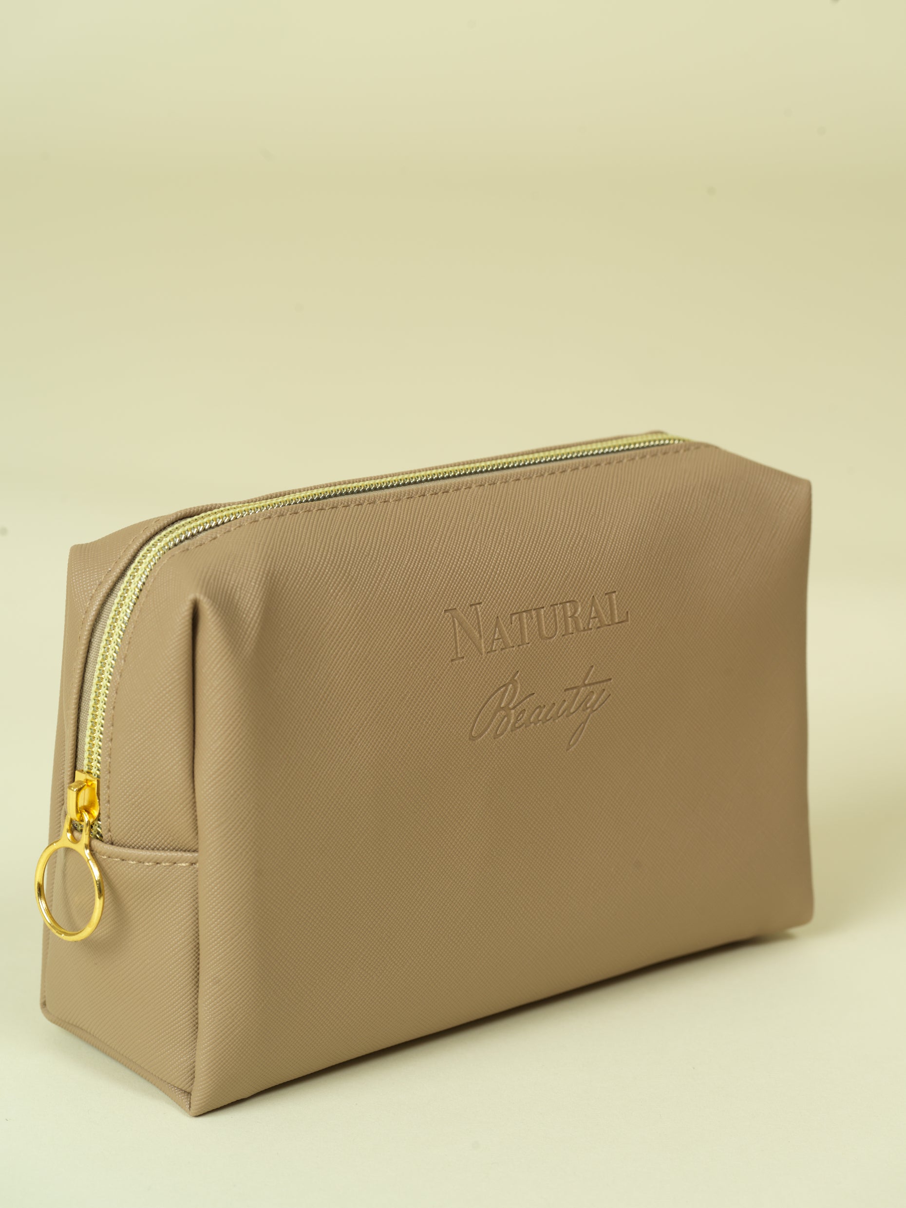 Vegan PU Leather Cosmetic mini travel Bag Monsun Beauty
