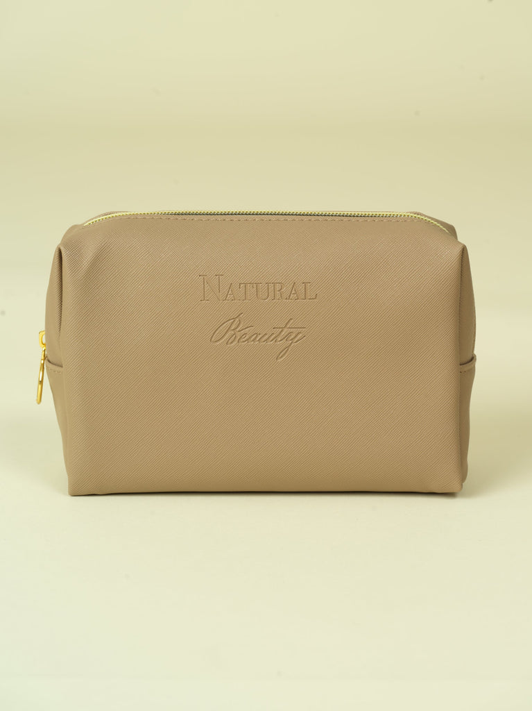 Vegan PU Leather Cosmetic mini travel Bag Monsun Beauty