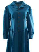 Vintage moments denim maxi dress Kabayare