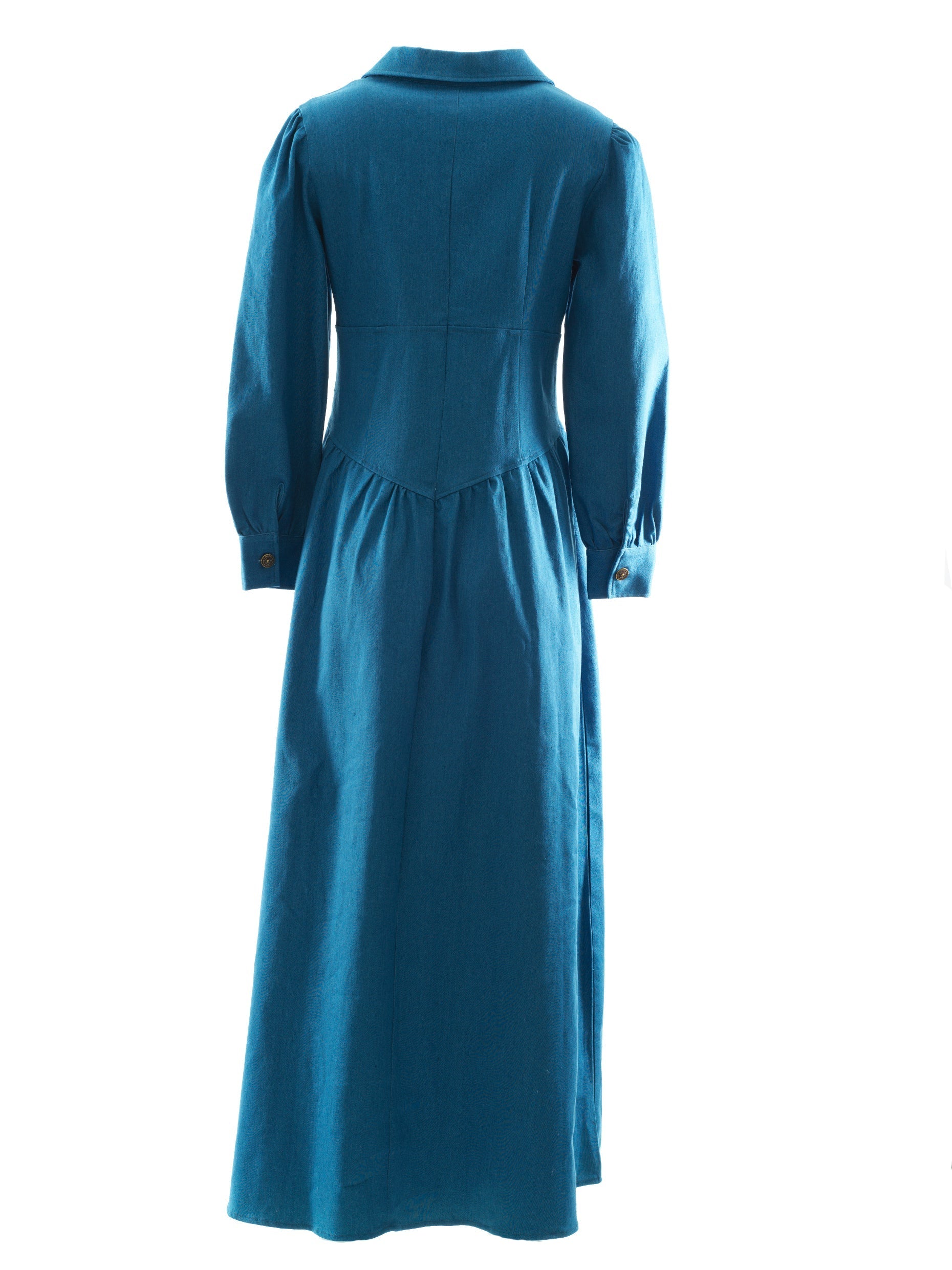 Vintage moments denim maxi dress Kabayare