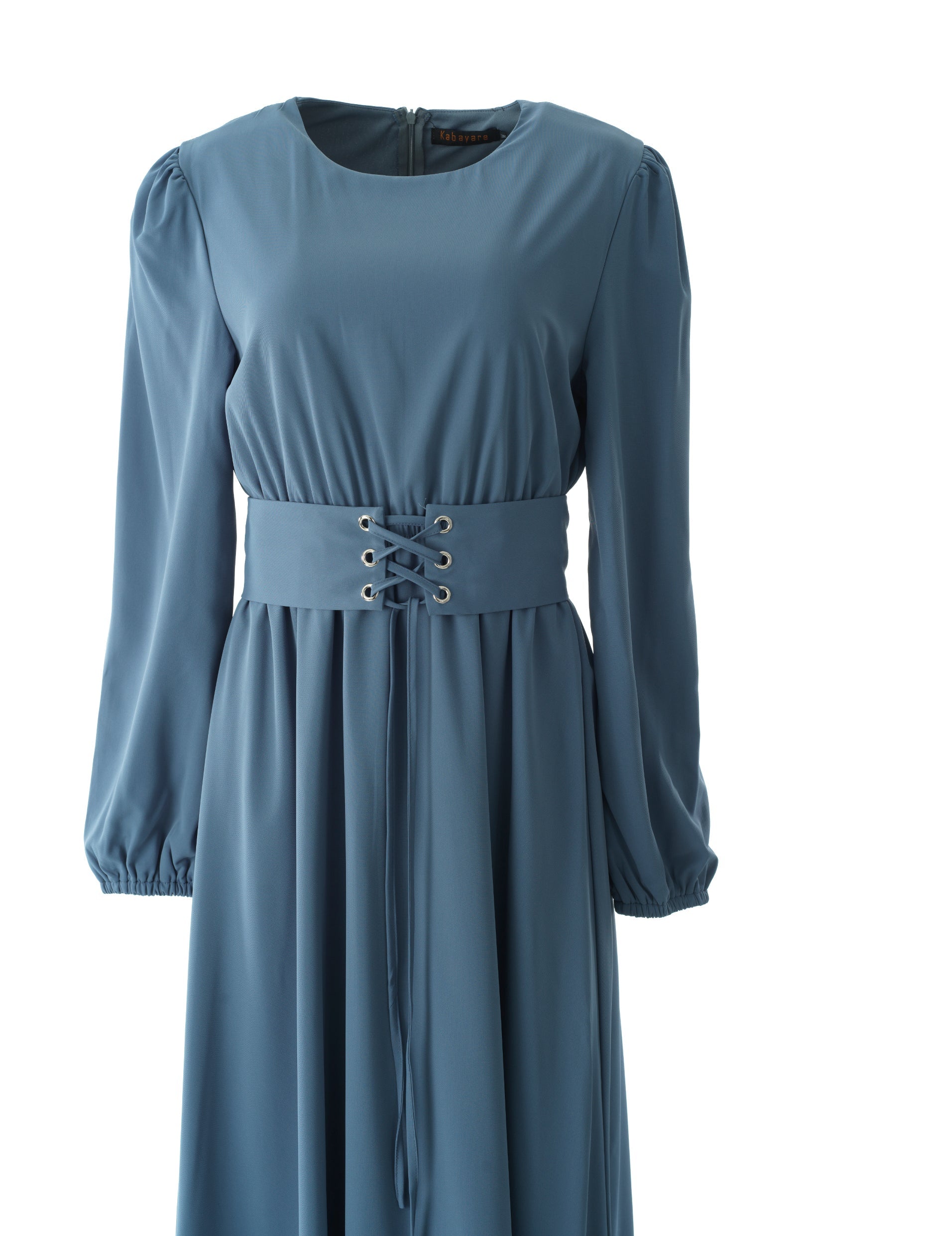 Yusra Elegant Edgy Maxi Dress Kabayare