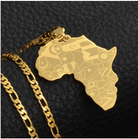African continent necklace - Kabayare Fashion (6161053024434)
