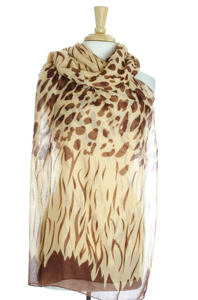 Animal Print  Maxi Hijab Kabayare