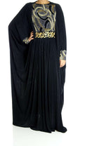 Arabian Butterfly Jersey Abaya Kabayare