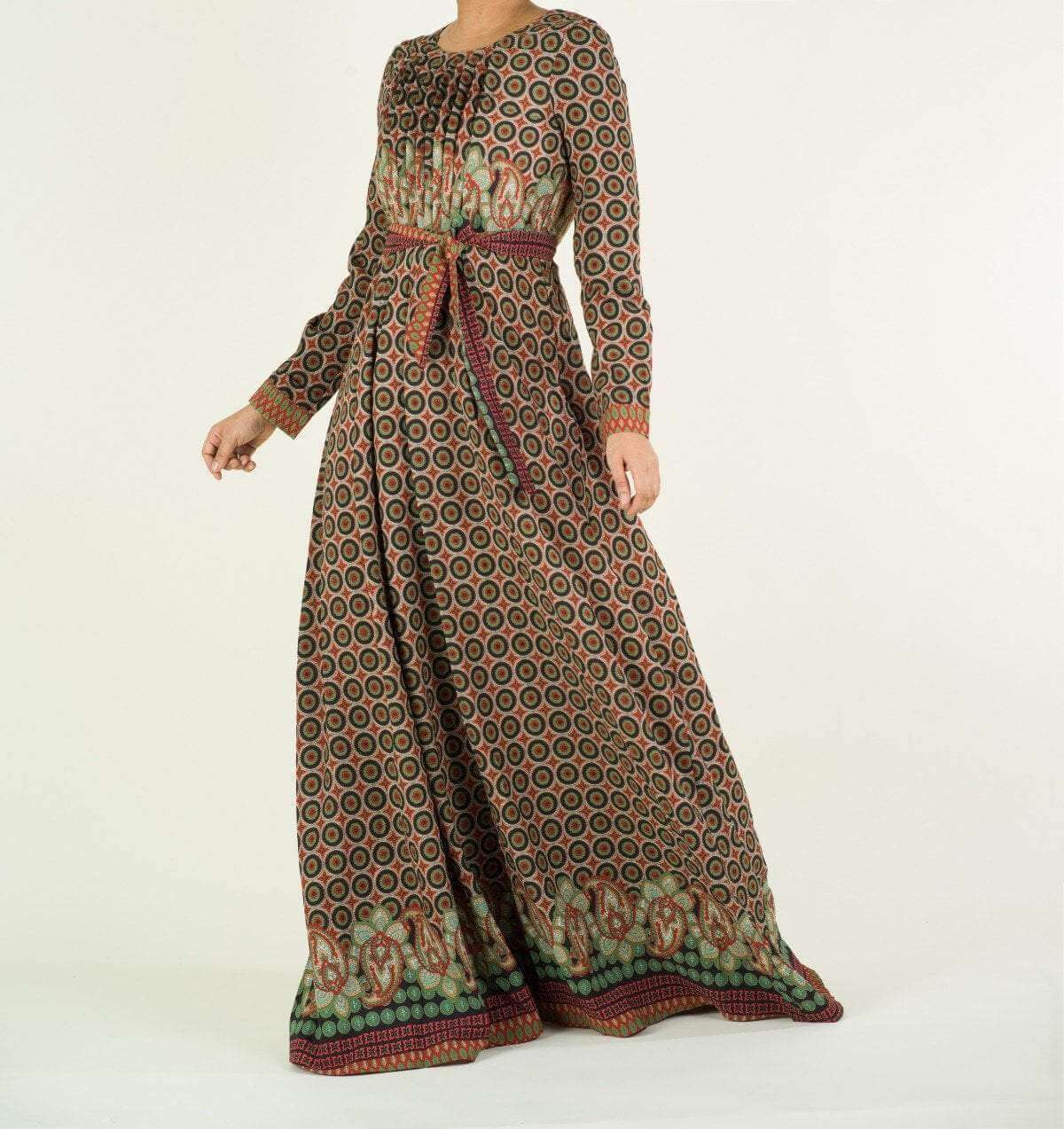 Areej long sleeve maxi dress Kabayare