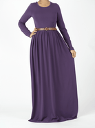Auburn Milk silk Maxi dress (SOFT) Kabayare