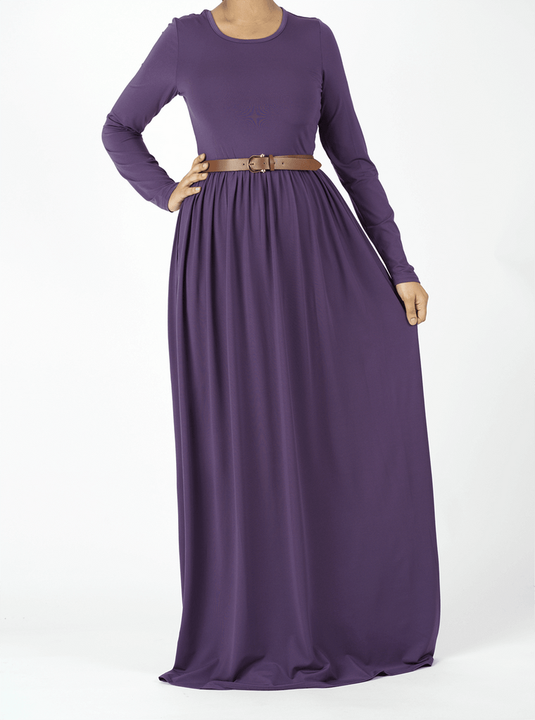 Auburn Milk silk Maxi dress (SOFT) Kabayare