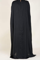 Black Cape elegant dress Kabayare