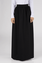 Black Classic Maxi Skirt Kabayare