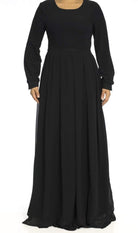 Black Classy Bow-tie dress Kabayare