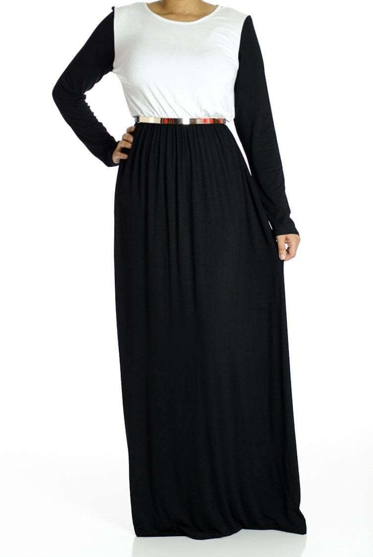 Black Cotton Candy Maxi  Dress Kabayare