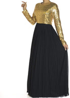 Black Dazzing Sequins dress Kabayare