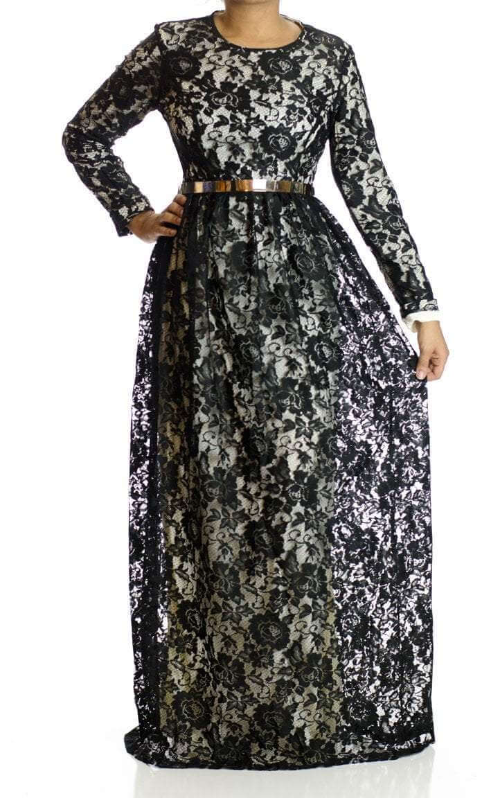 Black Garden Lace Kabayare