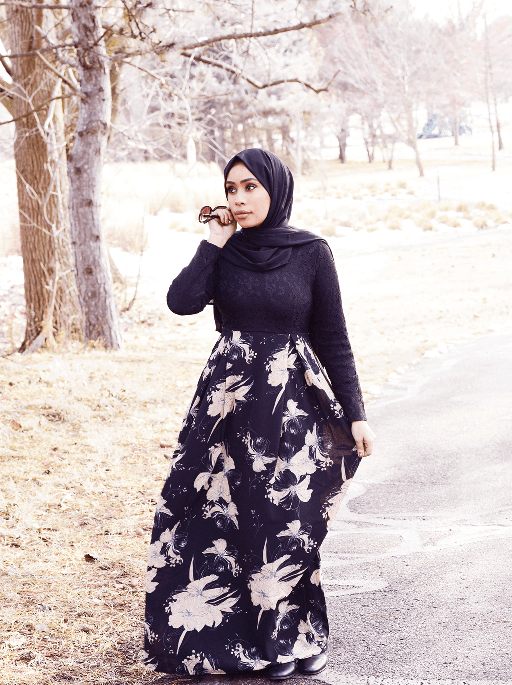 Black Jessenia  maxi dress Kabayare
