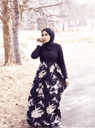 Black Jessenia  maxi dress Kabayare