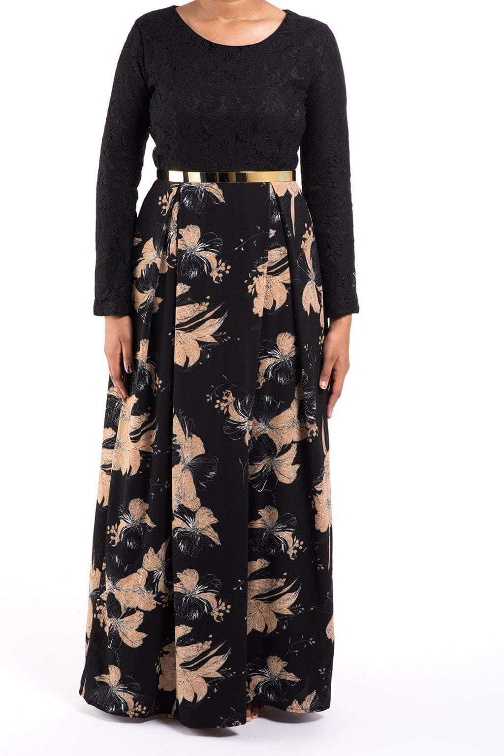 Black Jessenia  maxi dress Kabayare