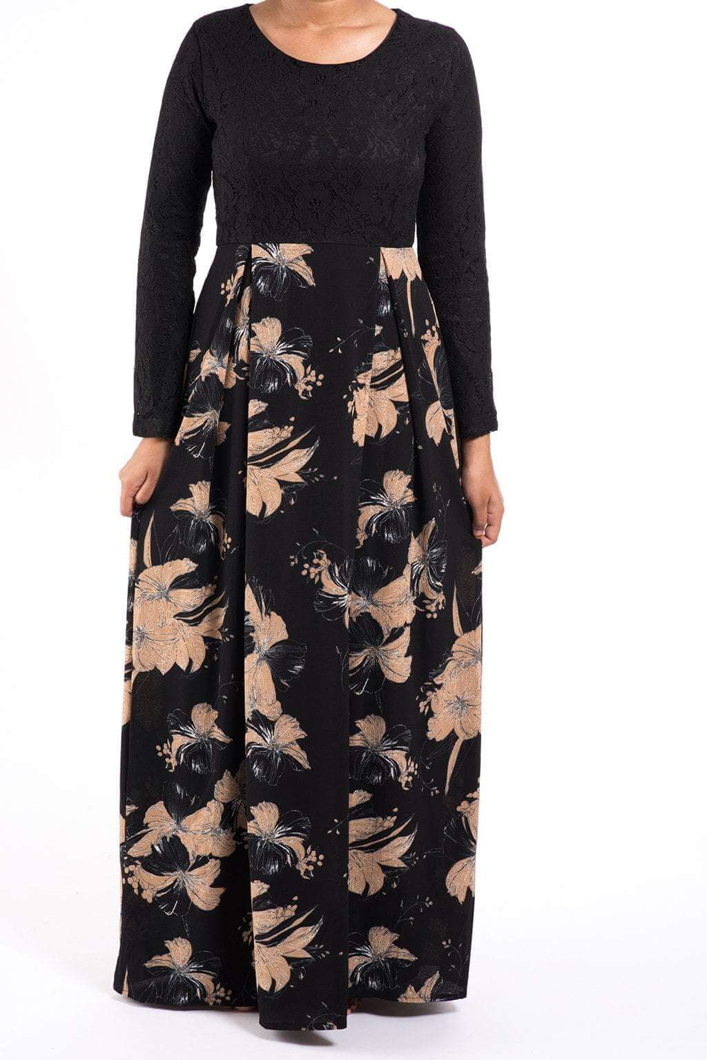 Black Jessenia  maxi dress Kabayare