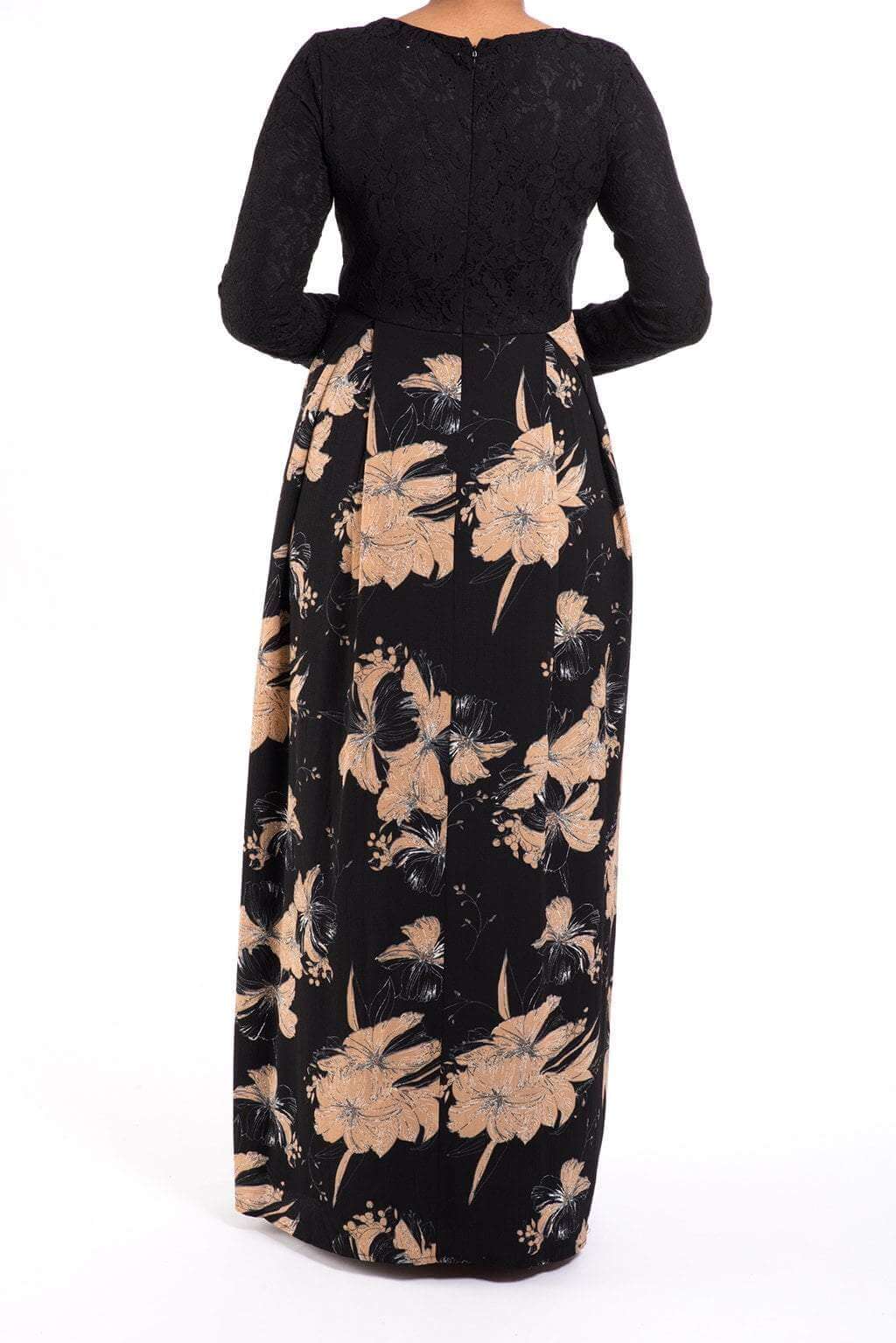 Black Jessenia  maxi dress Kabayare
