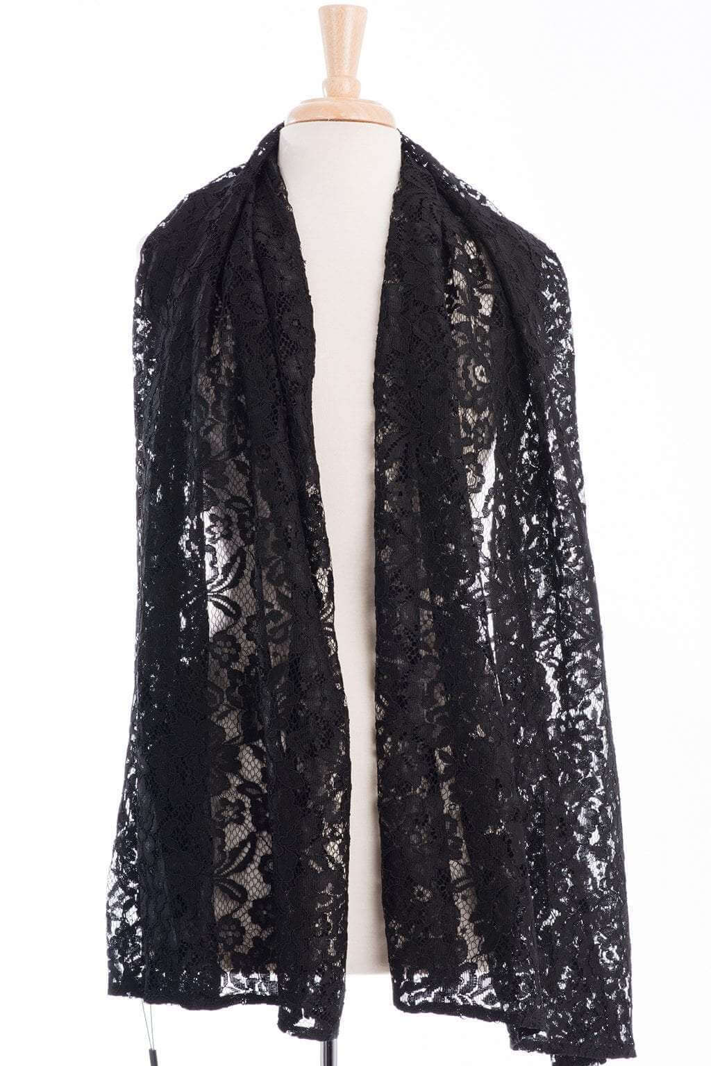 Black Lace hijab Kabayare