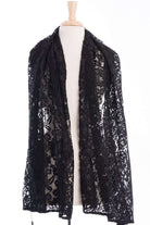 Black Lace hijab Kabayare