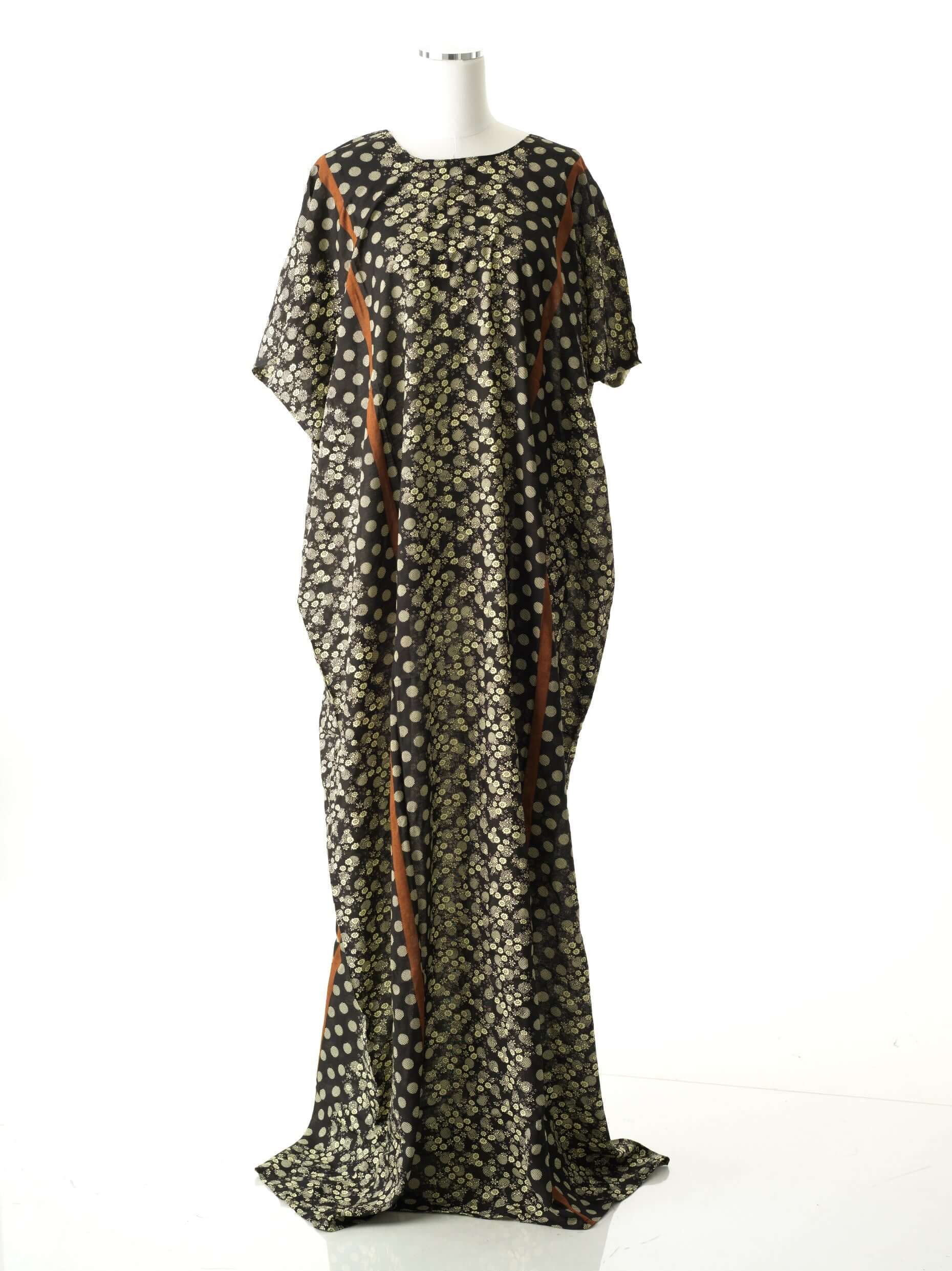 Black Lobelia bati dress Kabayare