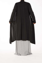 Black  Maxi Cardigan Kabayare