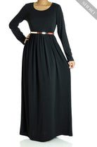 Black Milk silk Maxi dress (Short) (Abaya) Kabayare