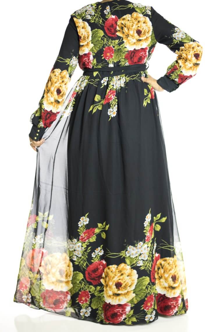 Black Orchid maxi dress Kabayare