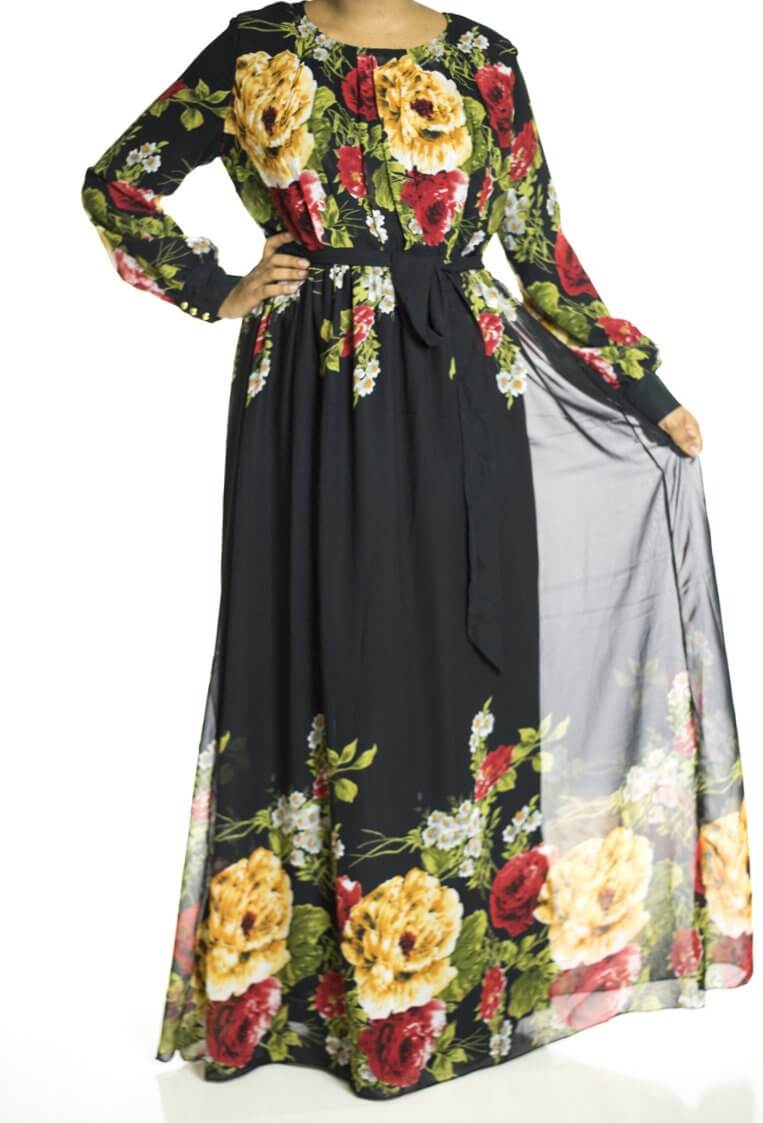Black Orchid maxi dress Kabayare