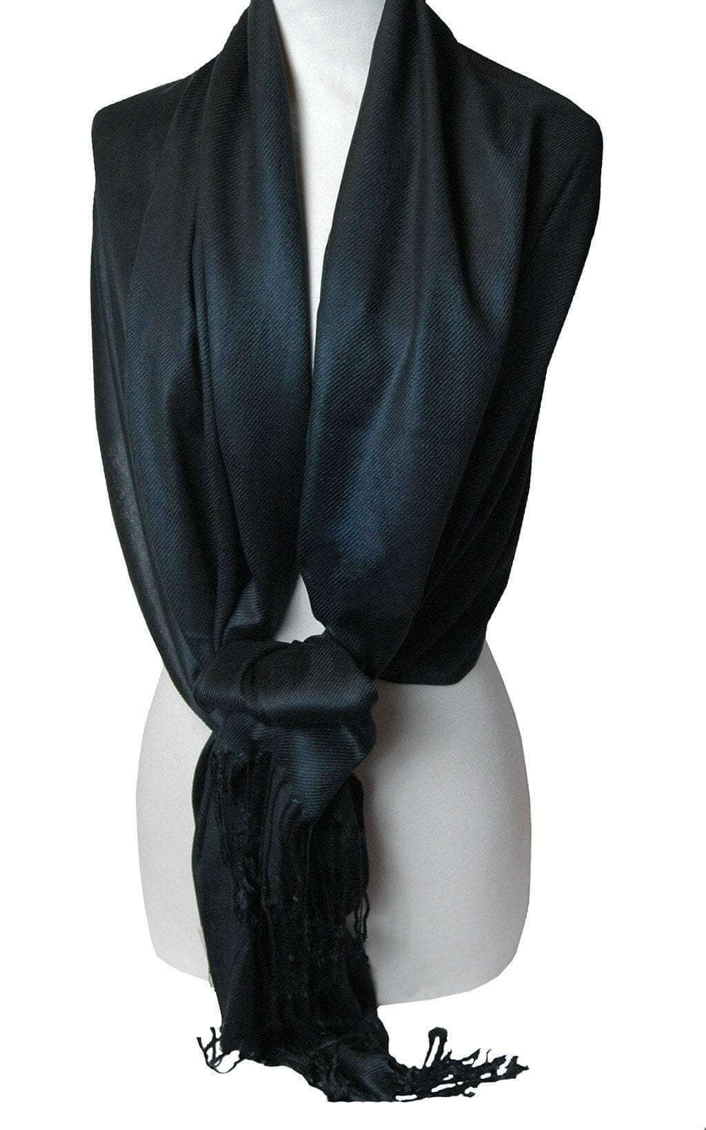 Black Pashmina Scarf Kabayare