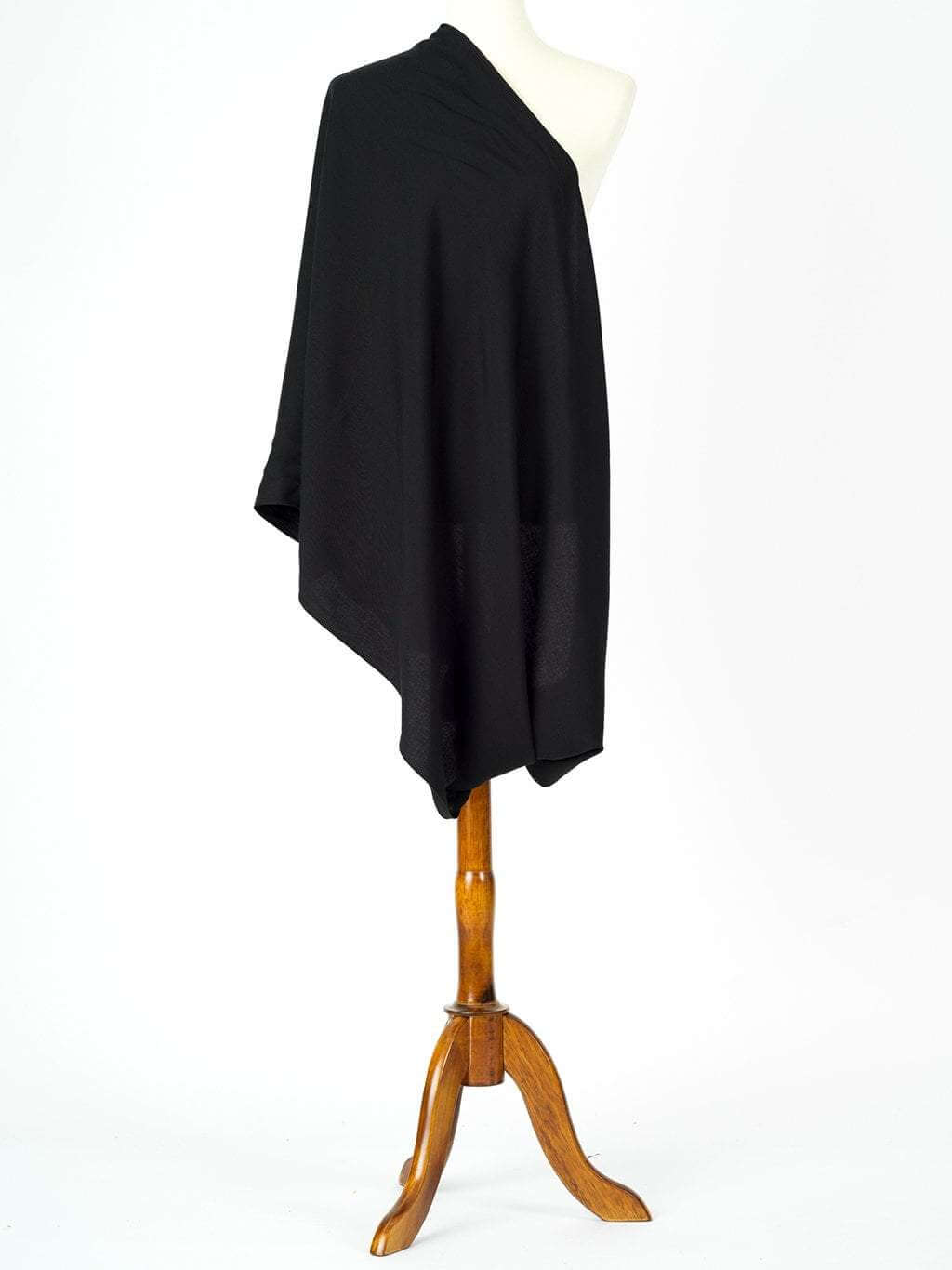 Black Premium Rayon Hijab Kabayare