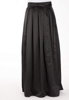 Black Sash Maxi skirt Kabayare