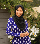 Black Signature Chiffon Hijab Kabayare