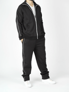 Black Sports Jumpsuit Kabayare
