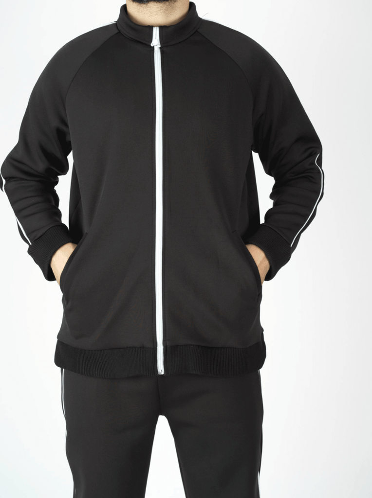 Black Sports Jumpsuit Kabayare