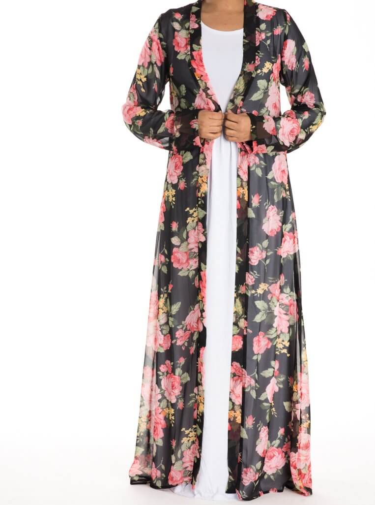 BLOSSOM maxi Cardigan Kabayare