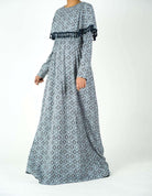 Blue Aboriginal  Maxi dress Kabayare