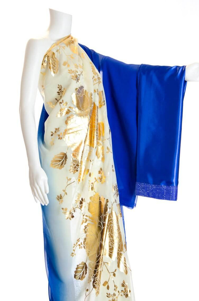 Blue Glamorous Dirac Kabayare