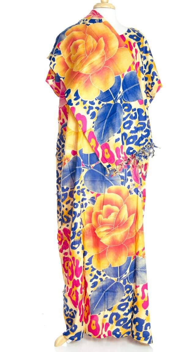 Blue Henna Floral Bati & Gabasaar Kabayare