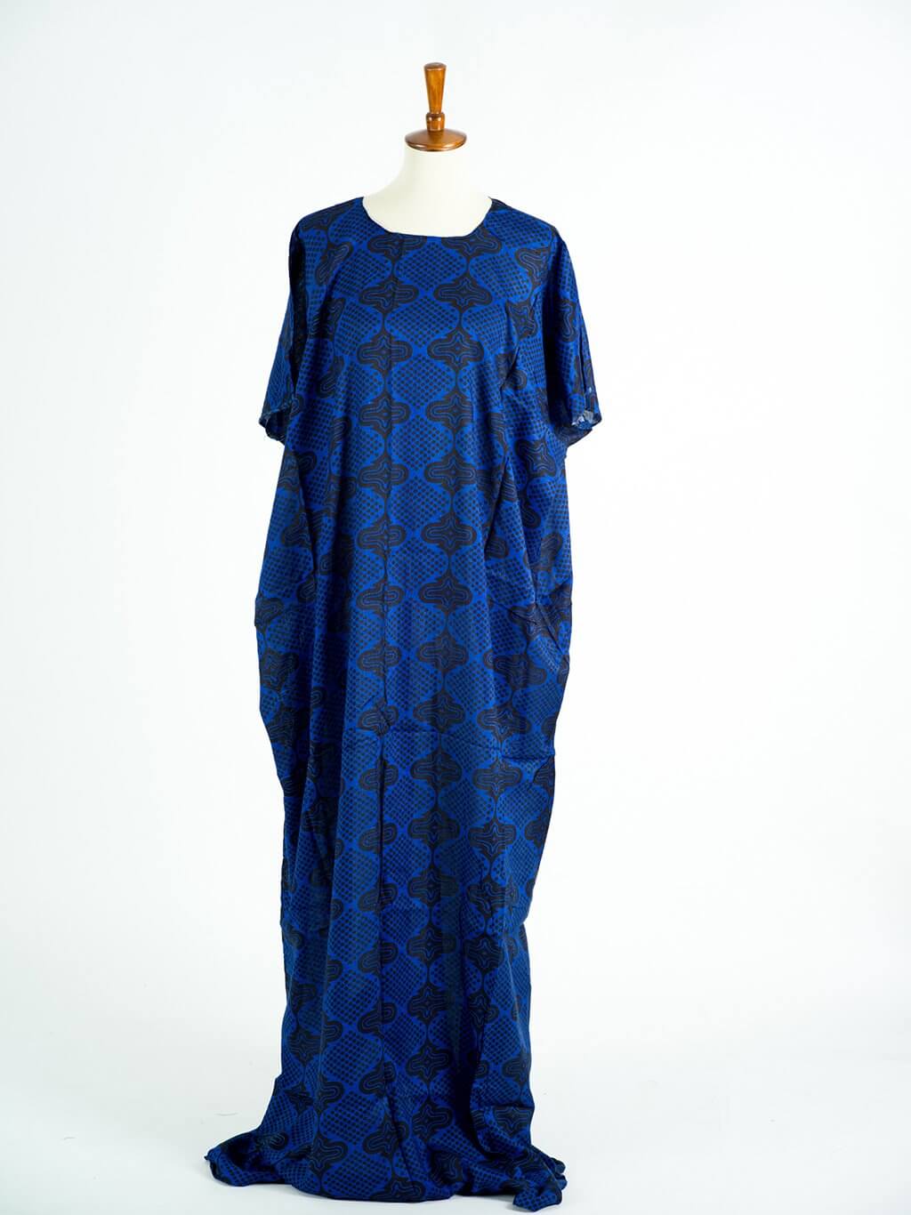 Blue lights bati dress Kabayare