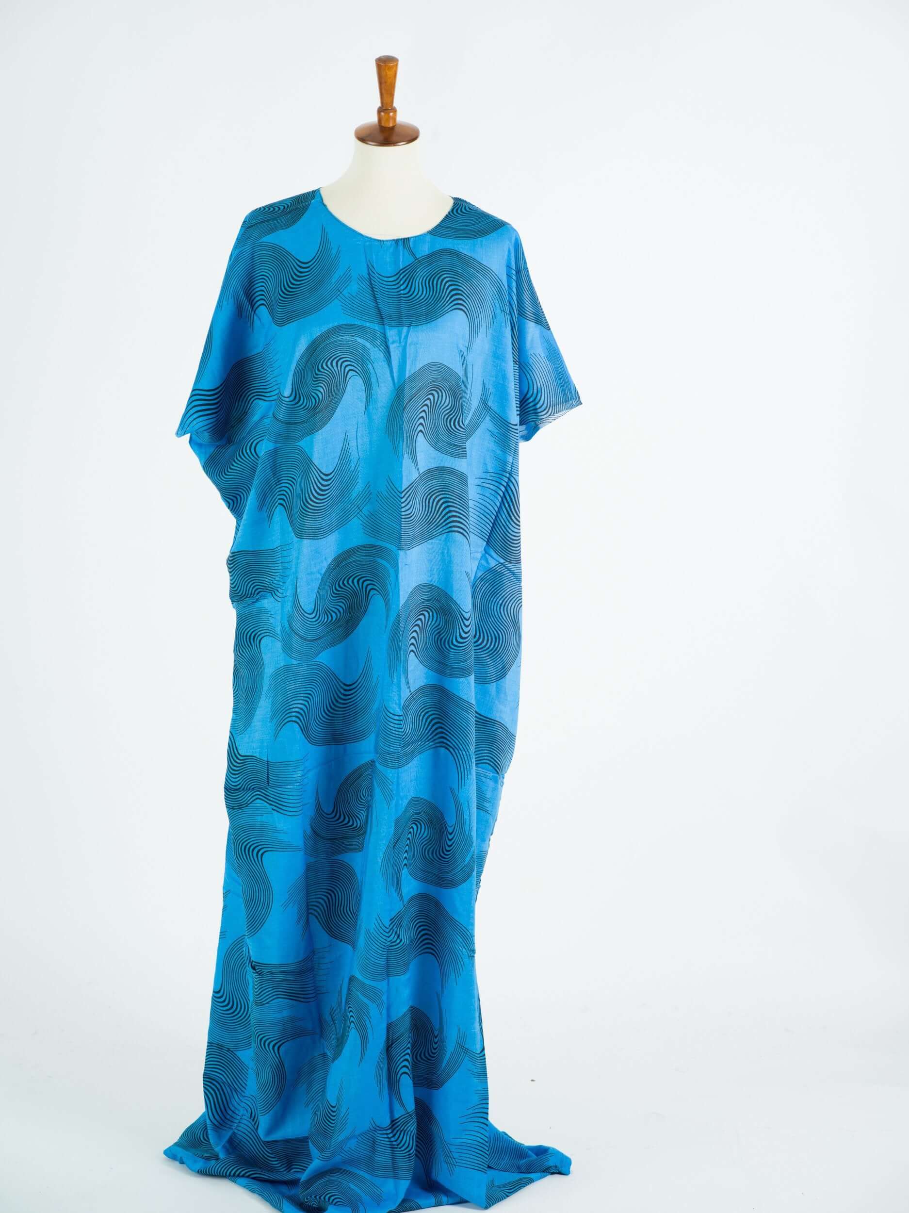 Blue lines bati dress Kabayare