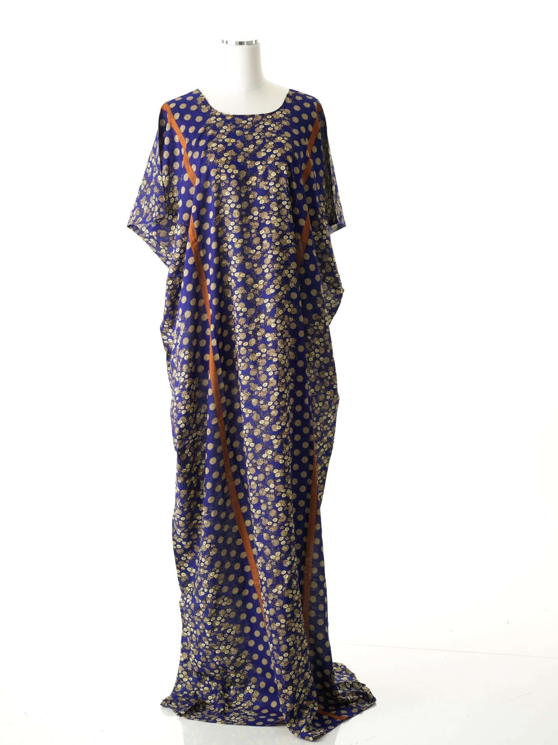 Blue Lobelia bati dress Kabayare