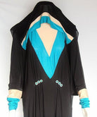 Blue Macaan Stretchy Abaya Kabayare